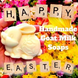 🆕 Easter Bunny Carmelite Oaks Farm Handmade Oatmeal and Honey Goat Milk …